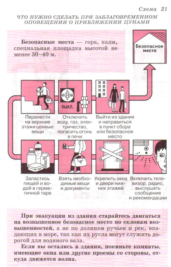 7 класс. ОБЖ. Происхождение и последствия цунами. Правила безопасного  поведения при цунами - Урок 19. Прогнозирование цунами и меры по уменьшению  ущерба от них. Правила безопасного поведения при цунами | Курсотека